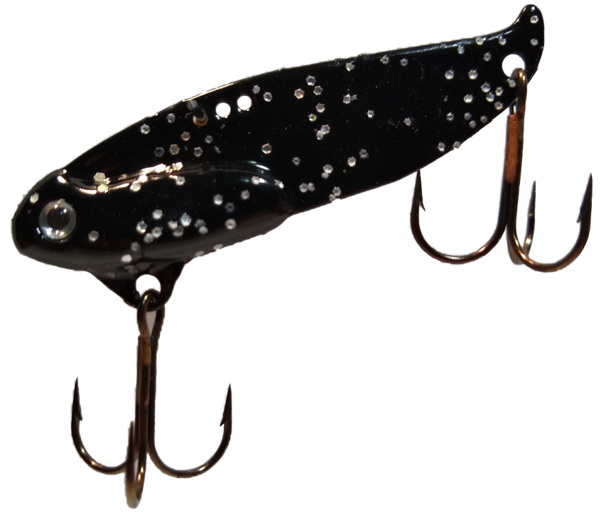 Fish Eye Powder Coated Blade Baits with 3 Decal Pairs