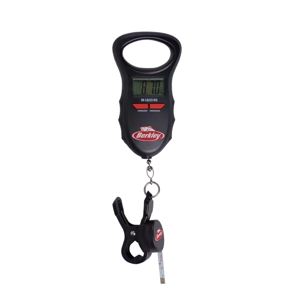 Berkley Digital Fish Scale with Tape 50 lbs
