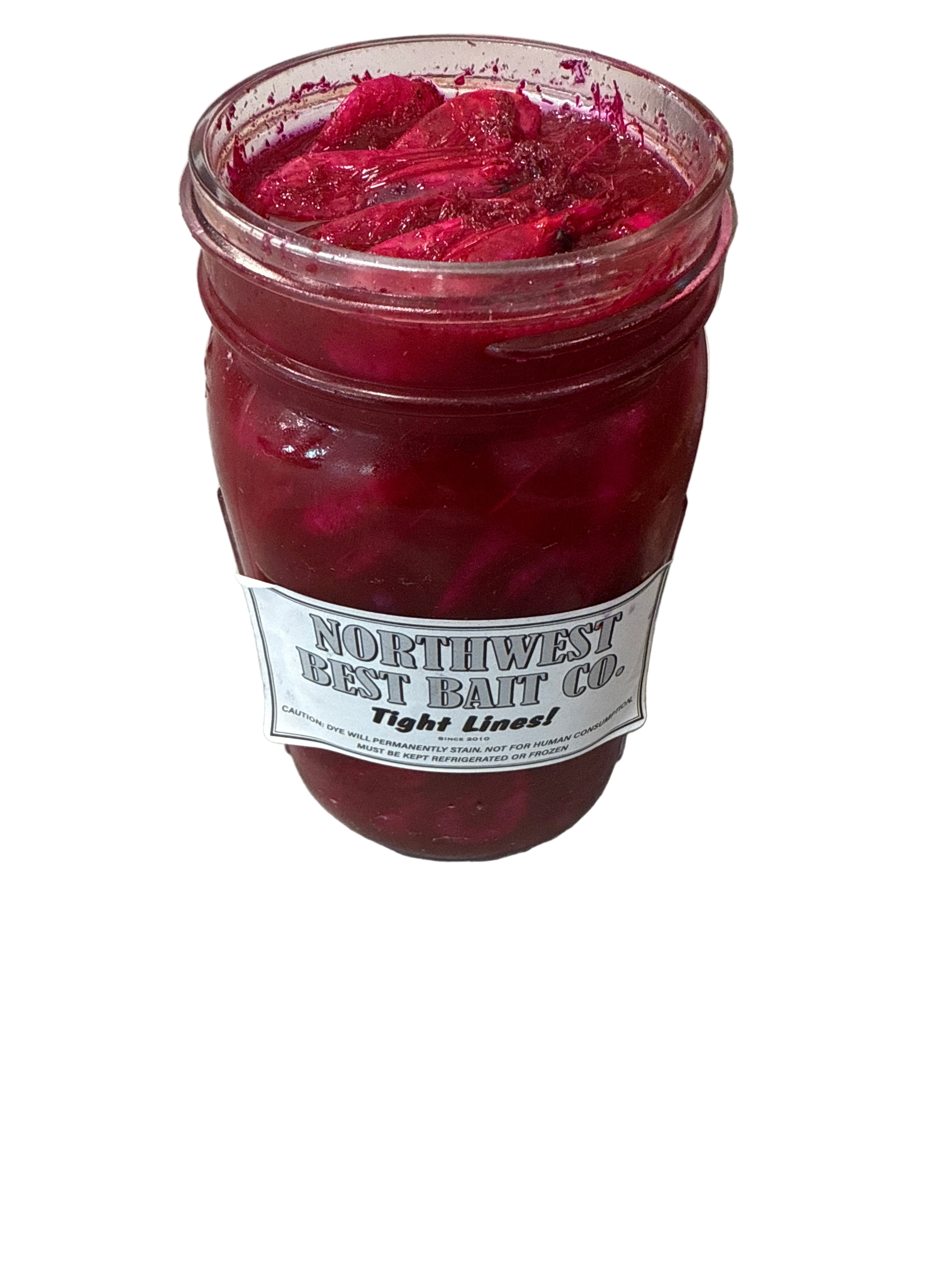 Northwest Best Bait Pink Coon Shrimp Quart Jar