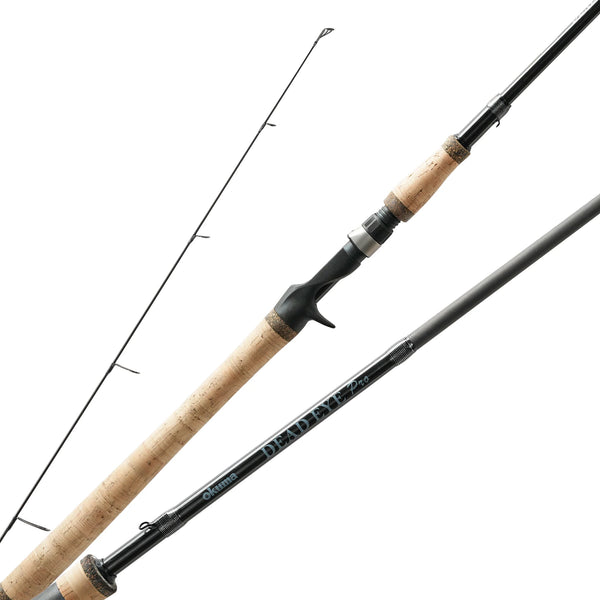 okuma dead eye telescopic one piece trolling rods Okuma Dead Eye Pro Series A Casting Rod - 8'6"