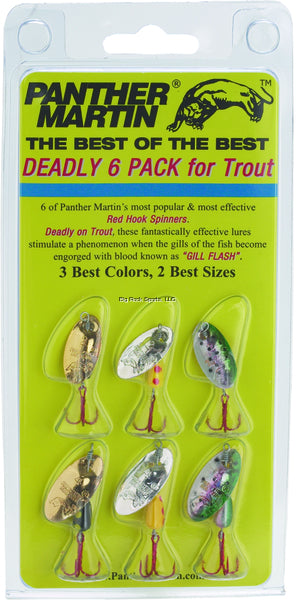 Panther Martin Deadly Six Spinner Kit