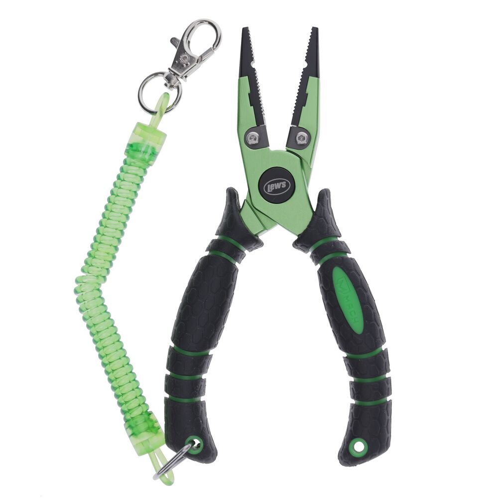 Lews MACH 6.5" Center Cutter Plier with Lanyard and Sheath