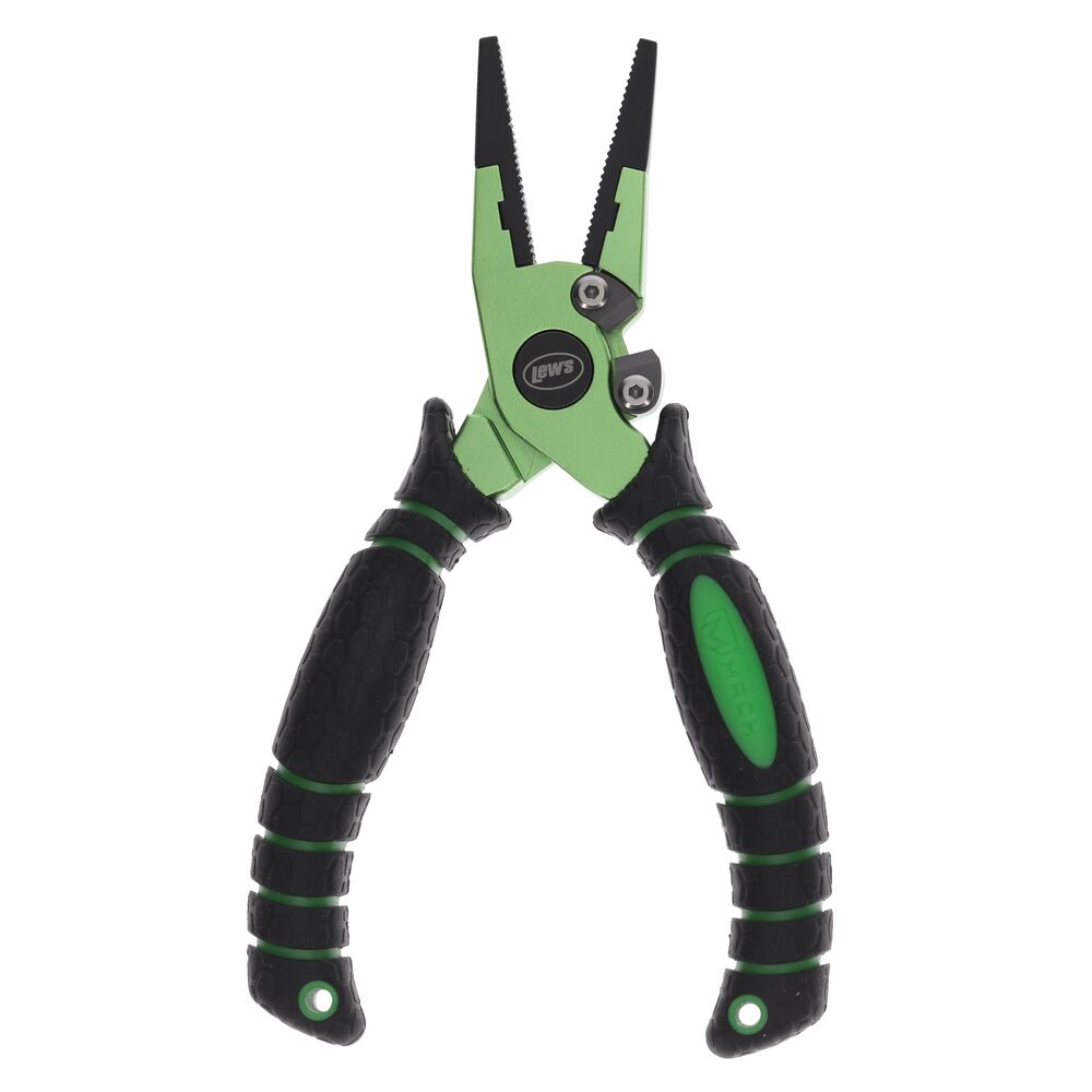 Lews MACH 7" Side Cutter Plier with Lanyard and Sheath