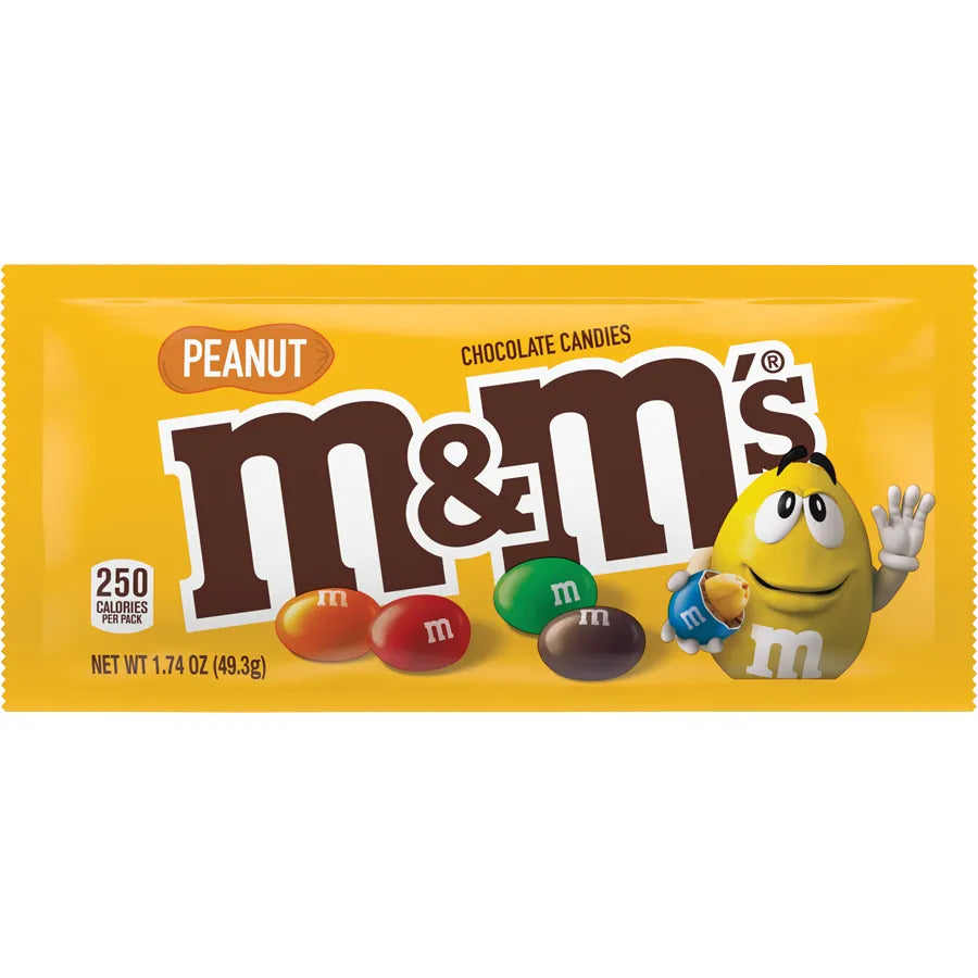 M&M's Peanut Milk Chocolate Candy