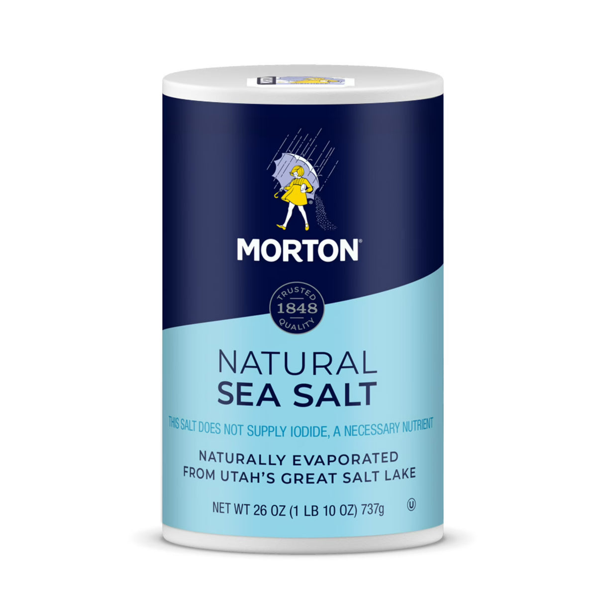 Morton 26oz Natural Sea Salt