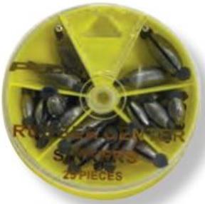 Pucci Rubber Core Sinker Selector 25pcs