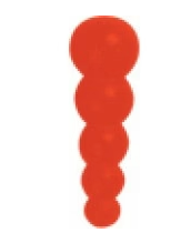 Fish Eye Plastic Stack Beads 10pk