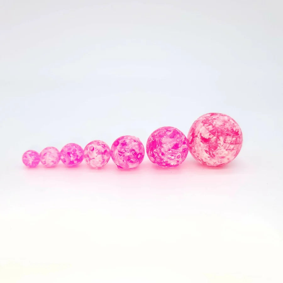 BnR Soft Beads - Mottled Cerise