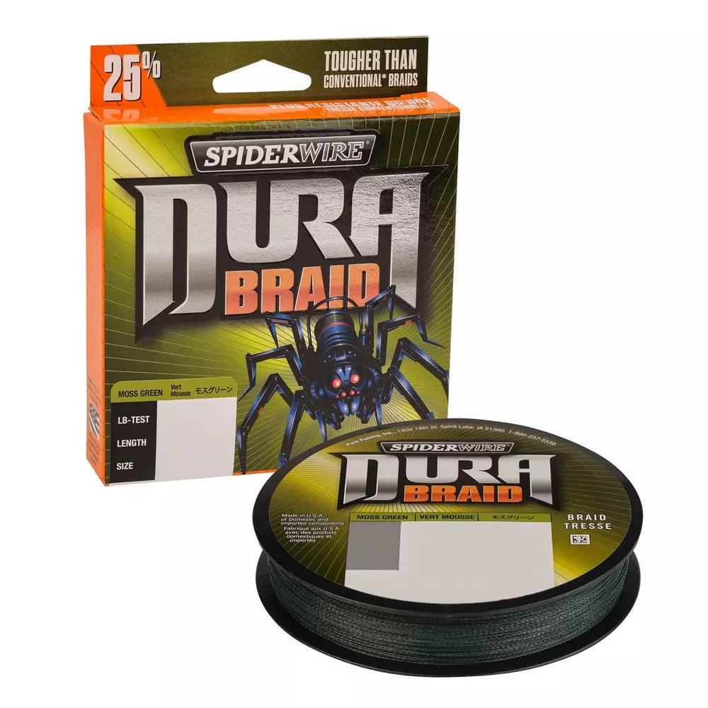 SpiderWire DuraBraid Moss Green