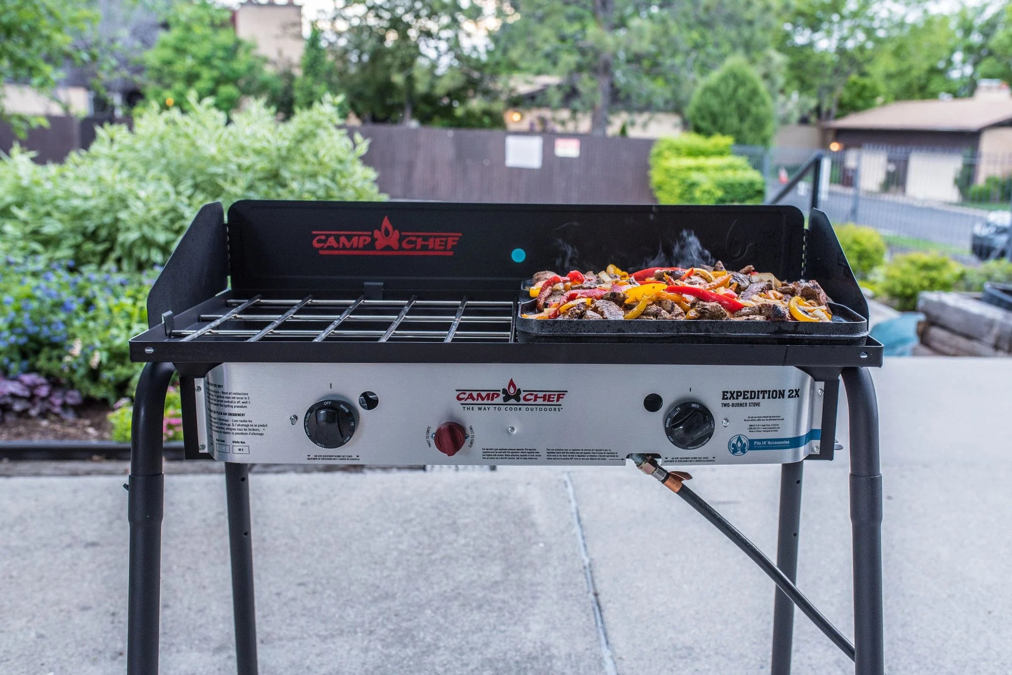 Camp Chef Expedition 2x 2 Burner Camping Stove (D)