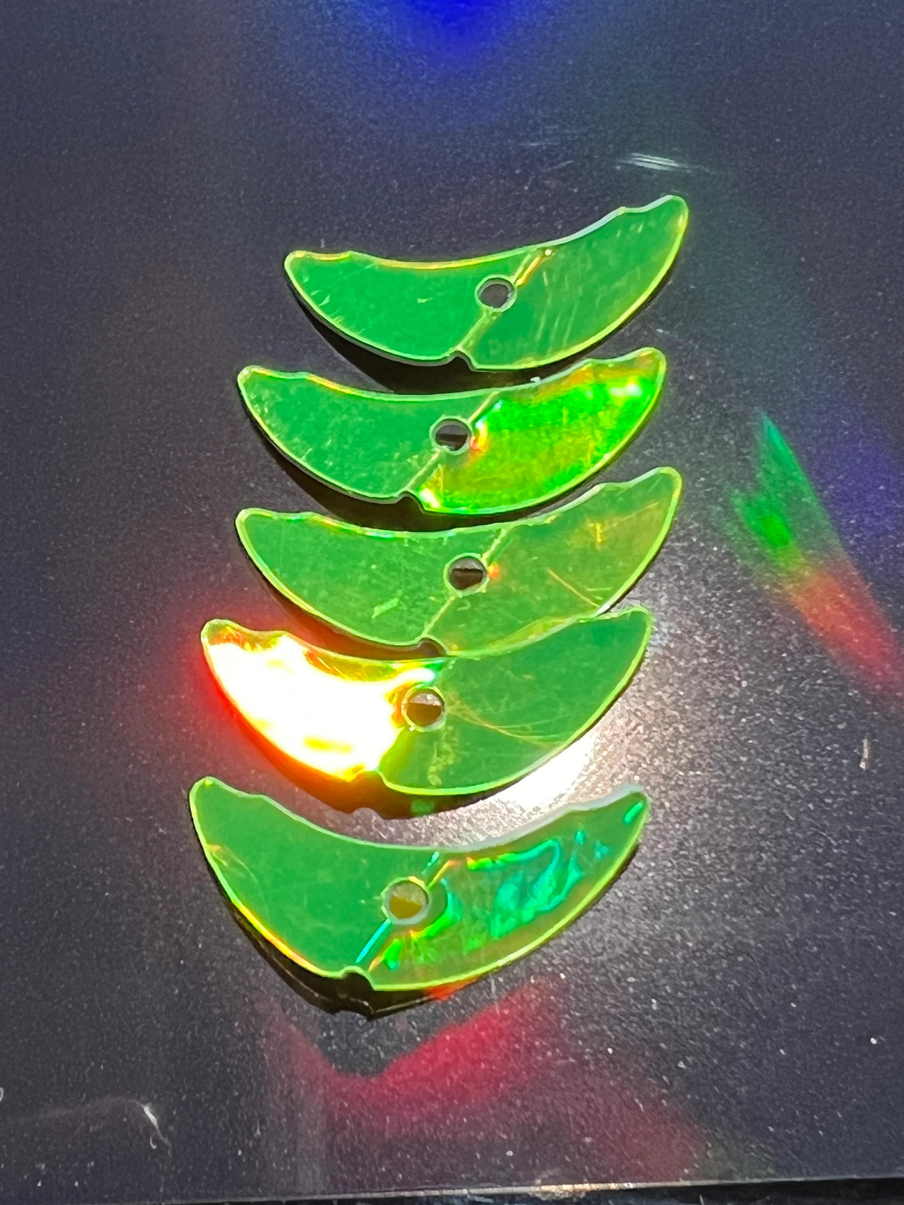Flatout Fishing Bang Blades Double SIded 5-Pack