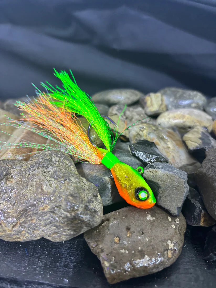 Buffalo Rigs Custom Tied 1 oz. Walleye Jigs