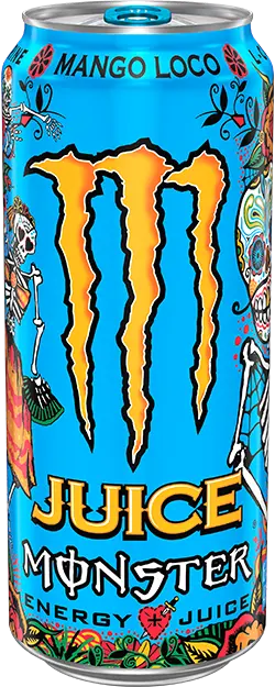 16 oz Monster Energy Juice Mango Loco