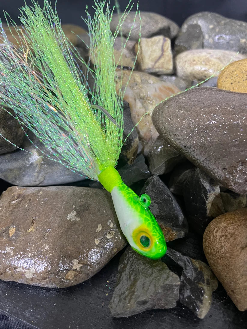 Buffalo Rigs Custom Tied 1 oz. Walleye Jigs