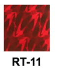 Brad's Reflective Tape Red Holo Flash